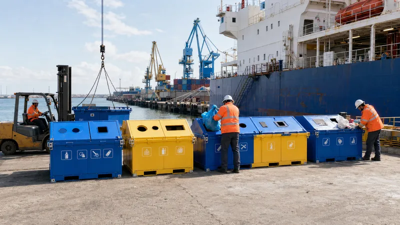 İzmir Liman MARPOL Atık Ayrıştırma Projesi